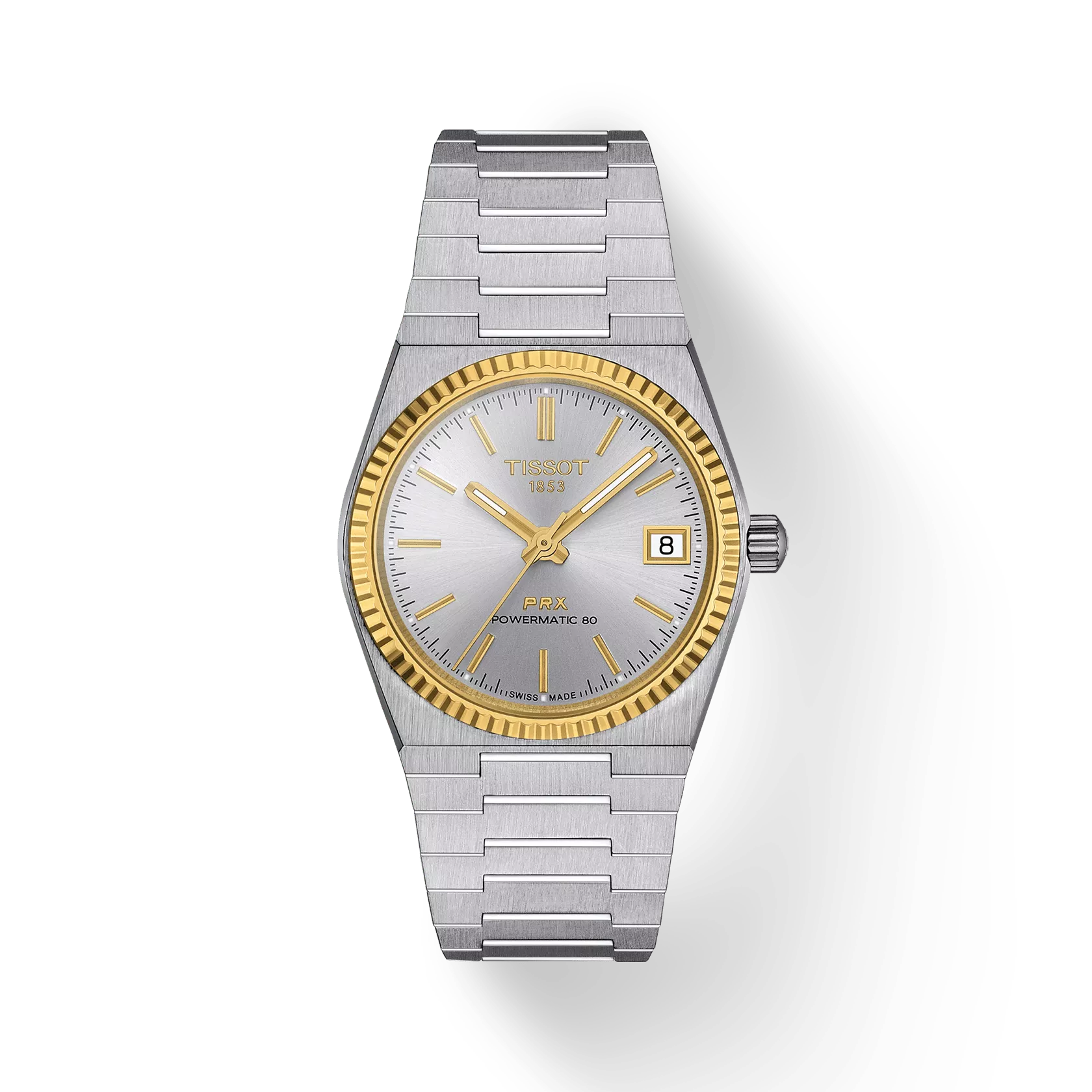Đồng hồ Tissot PRX Gold mạ vàng PVD chính hãng