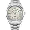 Citizen Eco-Drive AQ4100-57A mặt giấy Washi rắc vàng