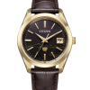 he Citizen AQ4102-01E mặt giấy Washi đen rắc vàn